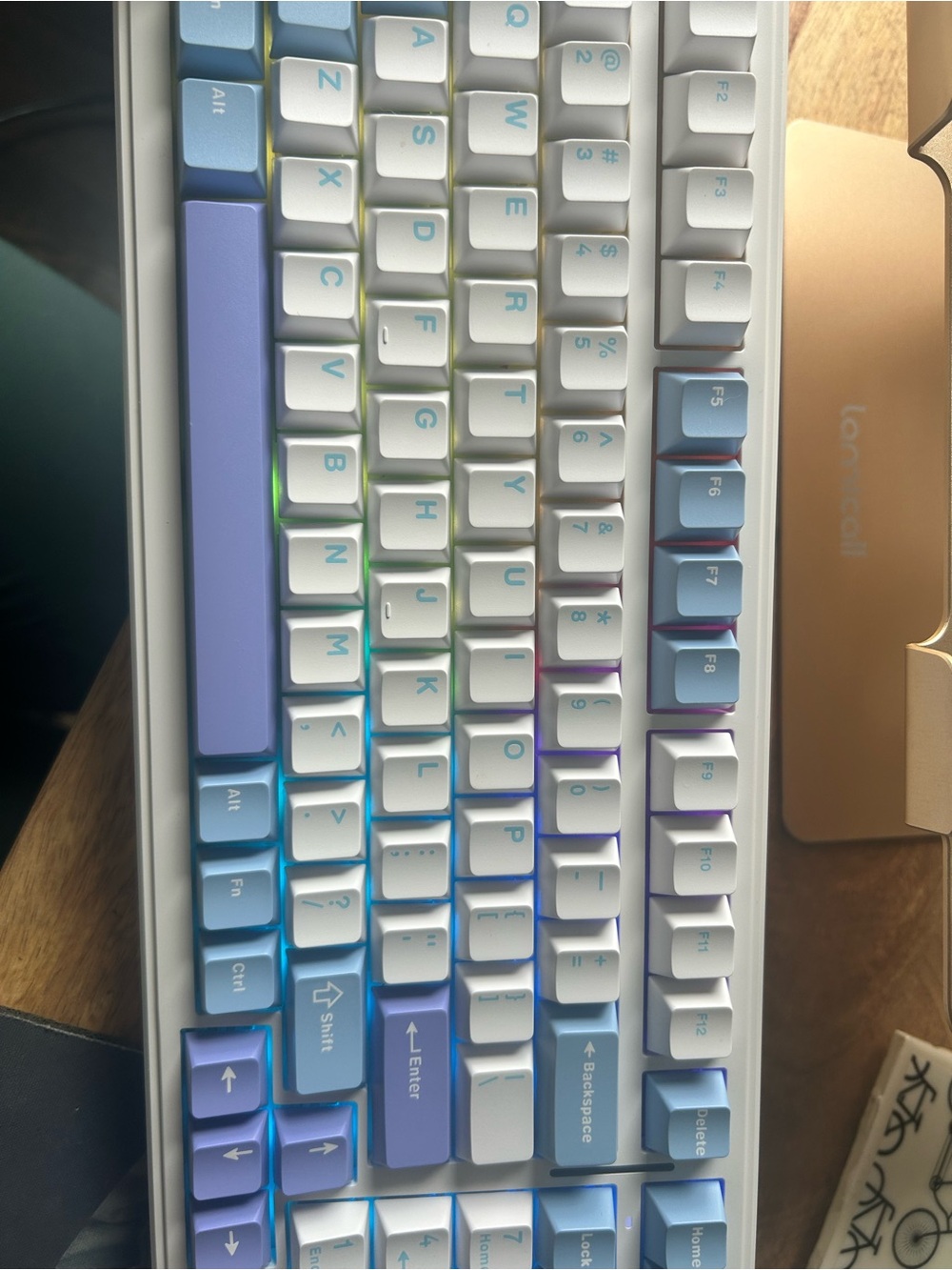 Creamy Keyboard Aula F99 Blue, Purple, White FULL (with 10-key) - Picture 3 of 6